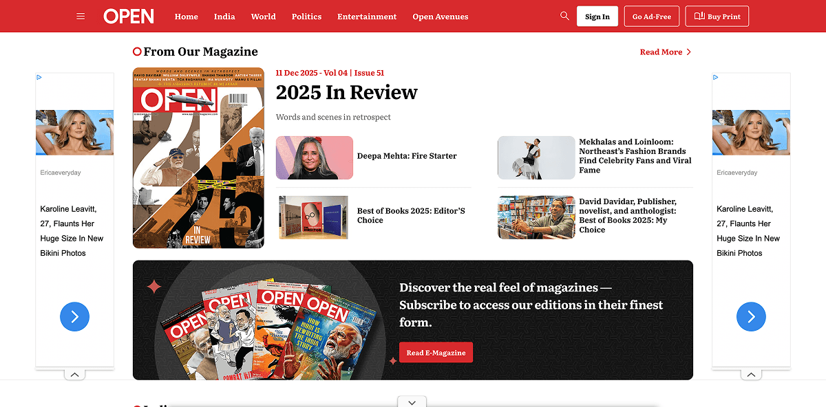 Open The Magazine preview